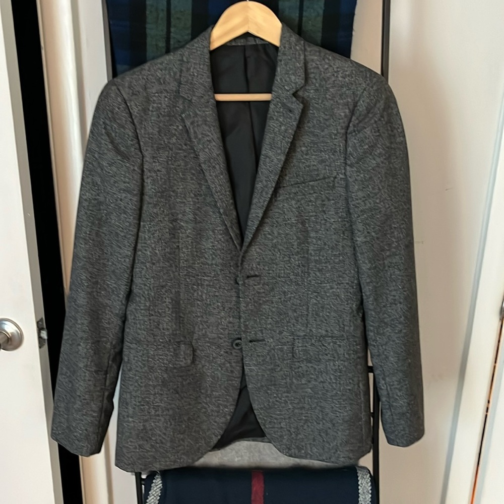 Dark gray Topman blazer 36R
